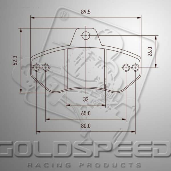 REMBLOK SET GOLDSPEED 417