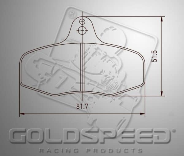 REMBLOK SET GOLDSPEED 536