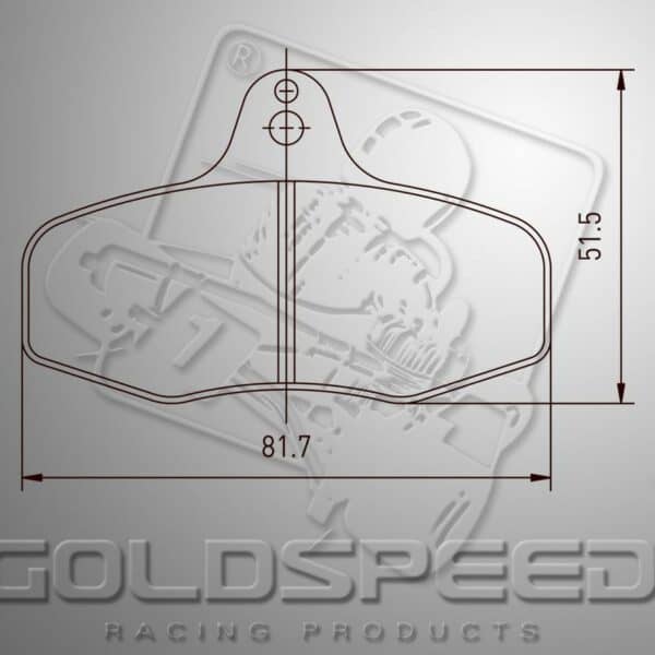 REMBLOK SET GOLDSPEED 536