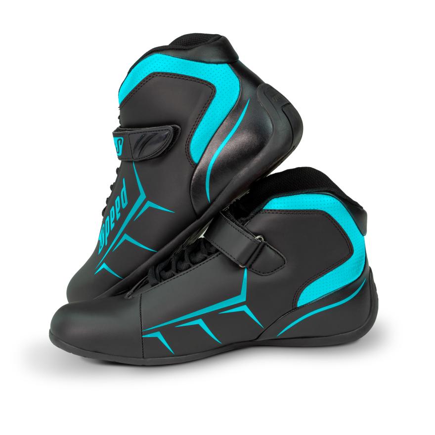 KARTSCHOEN ROME 2.0 ZWART/BLAUW